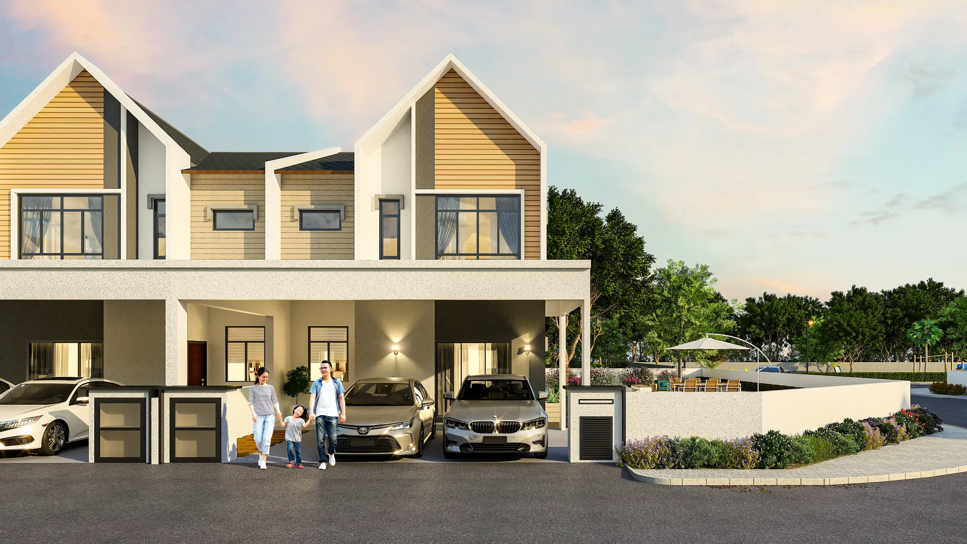 Anggun exterior perspective 1
