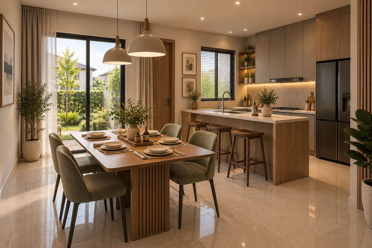 Kirana dining and kitchen